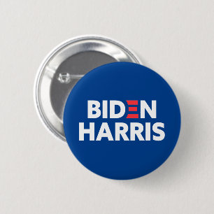 Biden / Harris Election Campaign Blue 2 Inch Round Button