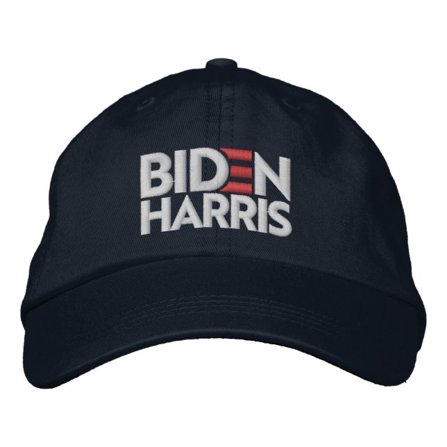 BIDEN HARRIS EMBROIDERED HAT (Front)