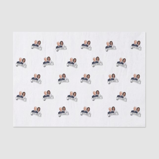 Biden Harris Inauguration Tissue Paper (Front)