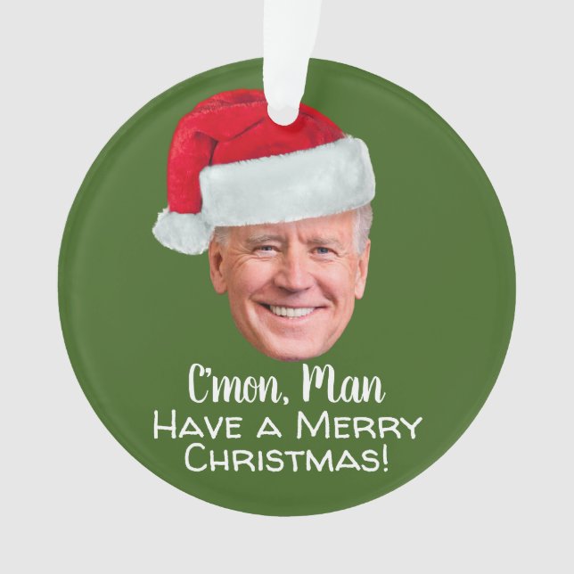 Biden Harris - Joe Santa Hat - C'mon Man (devant)