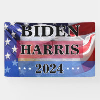 Biden Harris Non-official Campaign 2024 Banner
