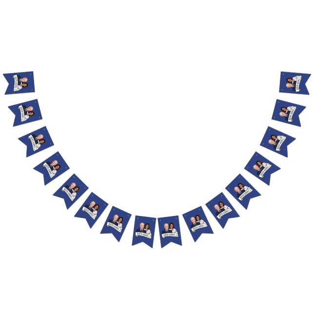 Biden Harris Party  Bunting Flags (All)