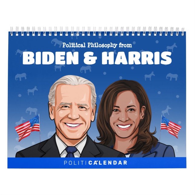 Biden Harris Political Humour Calendar (Cover)