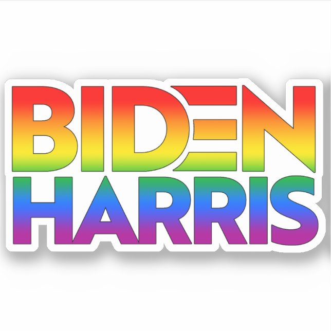 Biden Harris Pride Rainbow (Front)