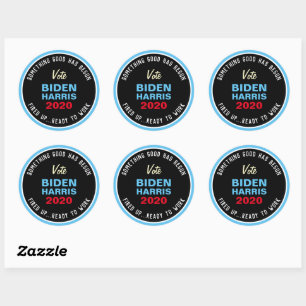 BIDEN HARRIS Something Good Has Begun Classic Round Sticker