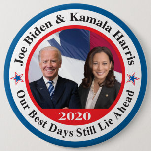 biden harris stuff 6 inch round button