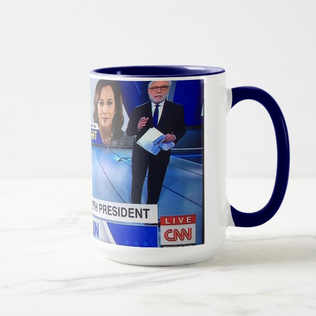 BIDEN/HARRIS WIN -- CNN CALLS THE RACE MUG (Right)
