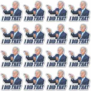 Biden I Did That funny anti joe Biden gas pump