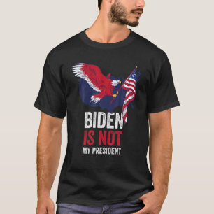 Biden Is Not My President Election Vintage Retro A T-Shirt