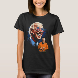 Biden Laughing Trump To Jail Tee Anti-trump 