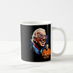 Biden Laughing Trump To Jail Tee Anti-trump Coffee Mug