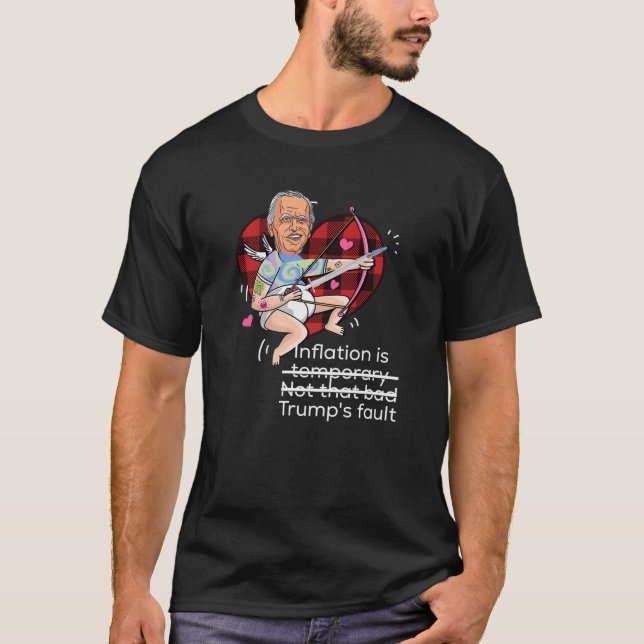 Biden Lied Trump Fault Anti Liberal Anti-Biden Ant T-Shirt (Front)
