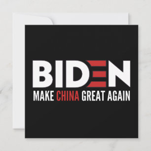 biden Make China Great Again Save The Date