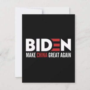 biden Make China Great Again Save The Date