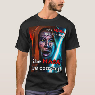 Biden Midnight Ride MAGA Are Coming Adult Costume T-Shirt