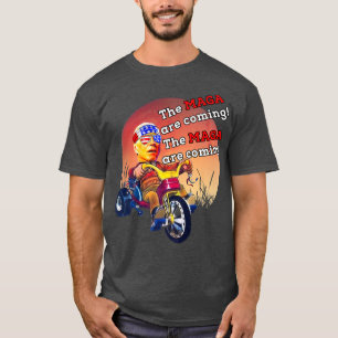 Biden Midnight Ride MAGA Are Coming Adult Costume T-Shirt