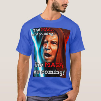 Biden Midnight Ride MAGA Are Coming Adult Costume  T-Shirt
