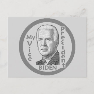 Biden MY VICE PRESIDENT Postcard