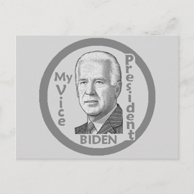 Biden MY VICE PRESIDENT Postcard (Front)