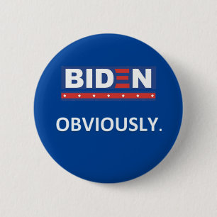 Biden Obviously Button