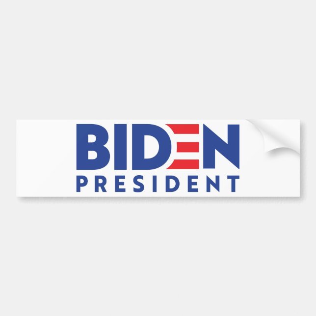 Biden President Bumper Sticker (Front)