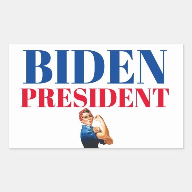 Biden President Sticker (Front)