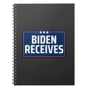 Biden Receives Notebook