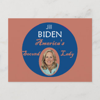 Biden Second Lady Postcard