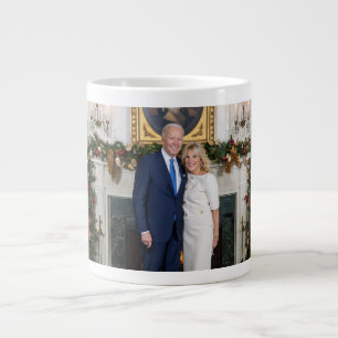 Biden State of the Christmas Union Address   Large Coffee Mug