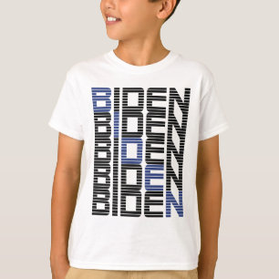 BIDEN text stacks T-Shirt