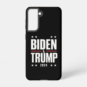 Biden Trump 2024 Funny Election Presidential VP Samsung Galaxy Case