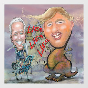 Biden Trump Window Cling