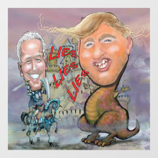 Biden Trump Window Cling