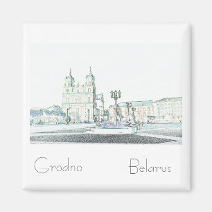 BiélБ е л а р ь у с Grodno Hrodna Magnet