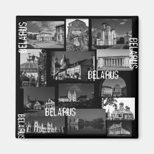 BiélБ е л а р ь у с Minsk Grodno Brest Magnet