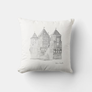 Biélorussie Б л а р у с Château de Mir Coussin Lis