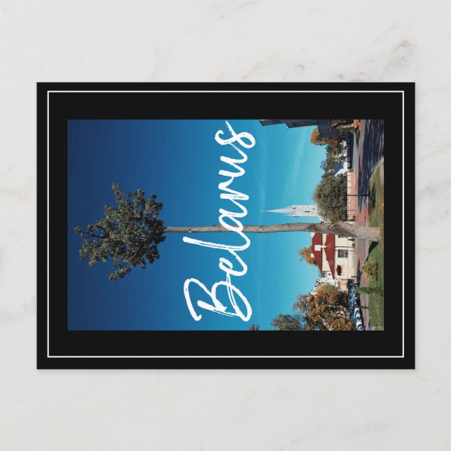 Biélorussie Hrodna Architecture Église Carte posta (Devant)