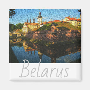 Biélorussie Palais Nesvizh Architecture Magnet de 