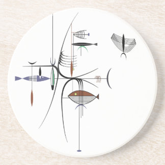 BIEN des dessous de verre 4 de MER version #1 de