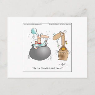 BIEN FAIT ! Carte postale par April McCallum