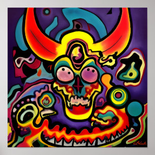 Bien podrías discutir con el Diablo Poster