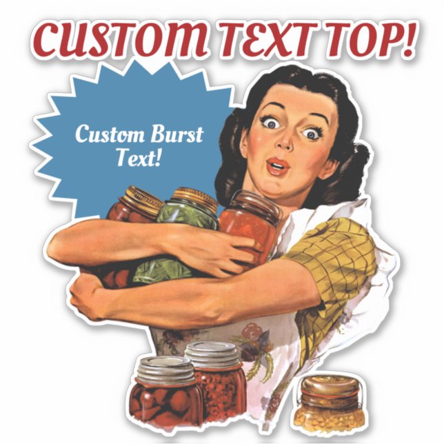 Bien Sûr Je Peux Sticker (Devant)