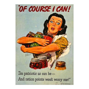Bien Sûr Que Je Le Peux ! Poster de propagande 2ÈM