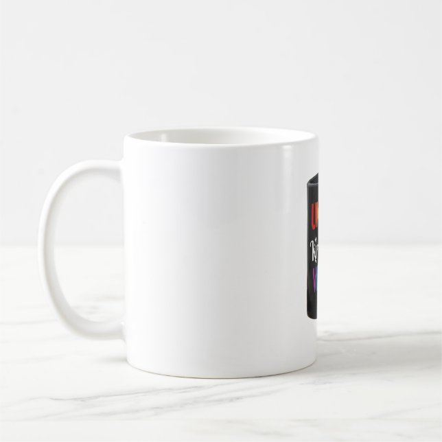 Bien sûr, voici un design de tasse de café avec le (Gauche)