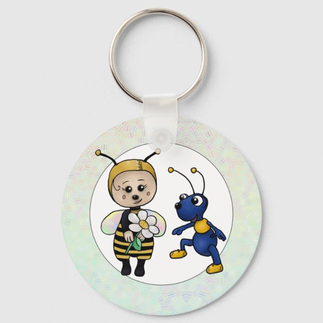 Biene und Ameise Keychain (Front)