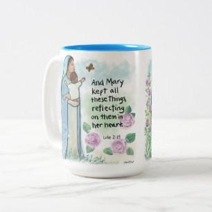 Bienheureuse Mère Luc 2:19 Mug