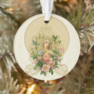 Bienheureuse Vierge Marie Religieuse Vintage dente