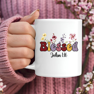 Bienheureux Mug de café chrétien