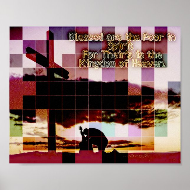 Bienheureux sont les pauvres en esprit Poster (Devant)