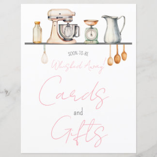 Bientôt Emporté ! Panneau pour Cartes & Cadeaux de